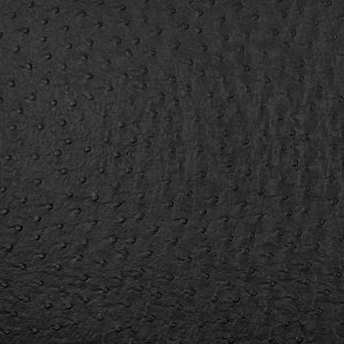 Faux Ostrich - Black