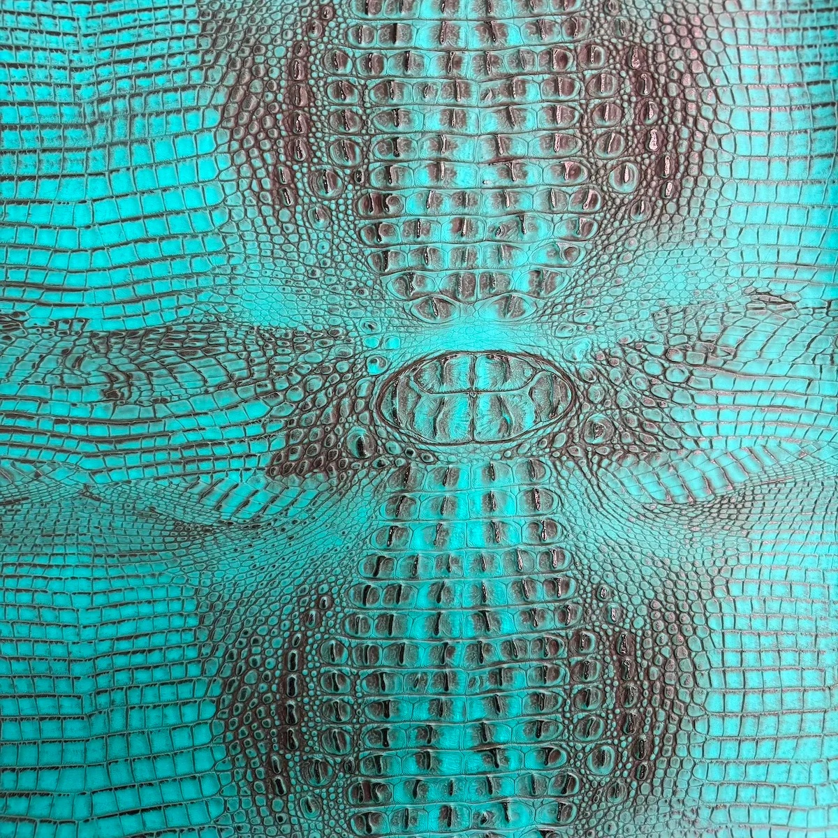Mugger 2-Tone Gator - Turquoise Black