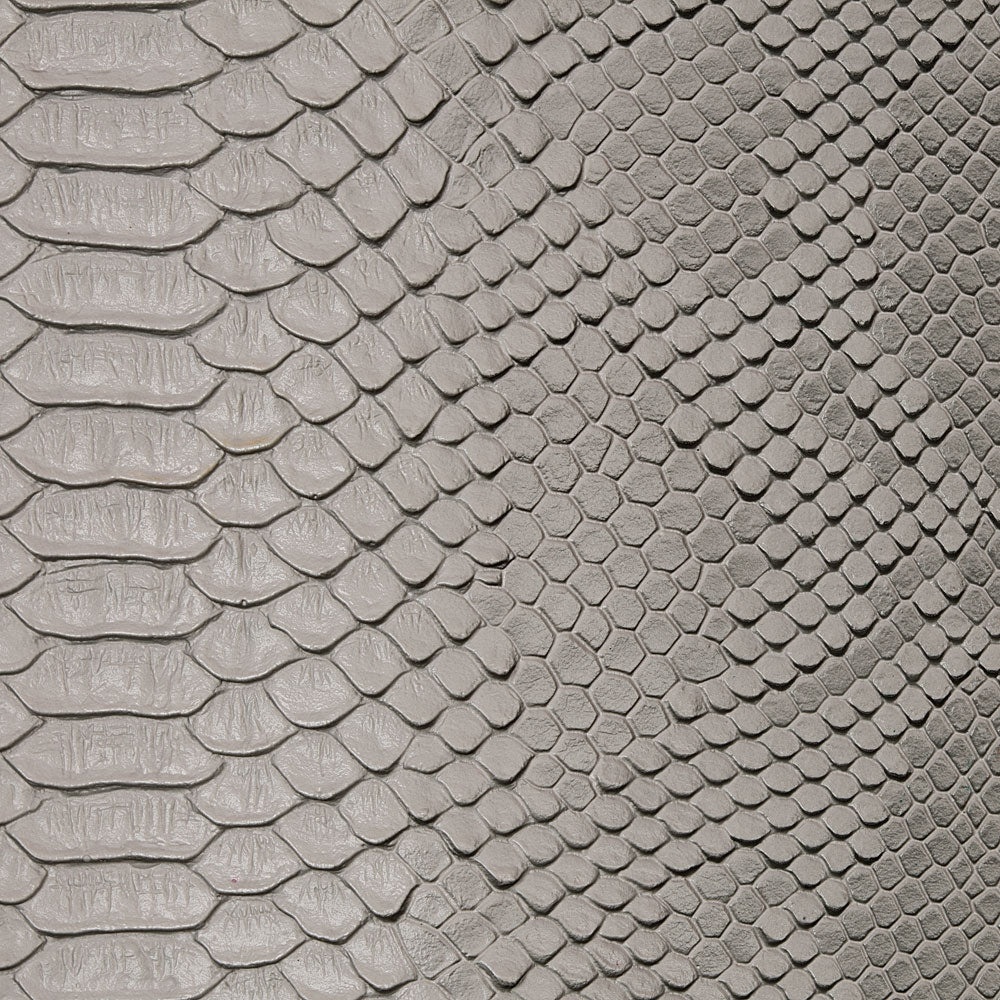 Viper Faux Snakeskin - Gray