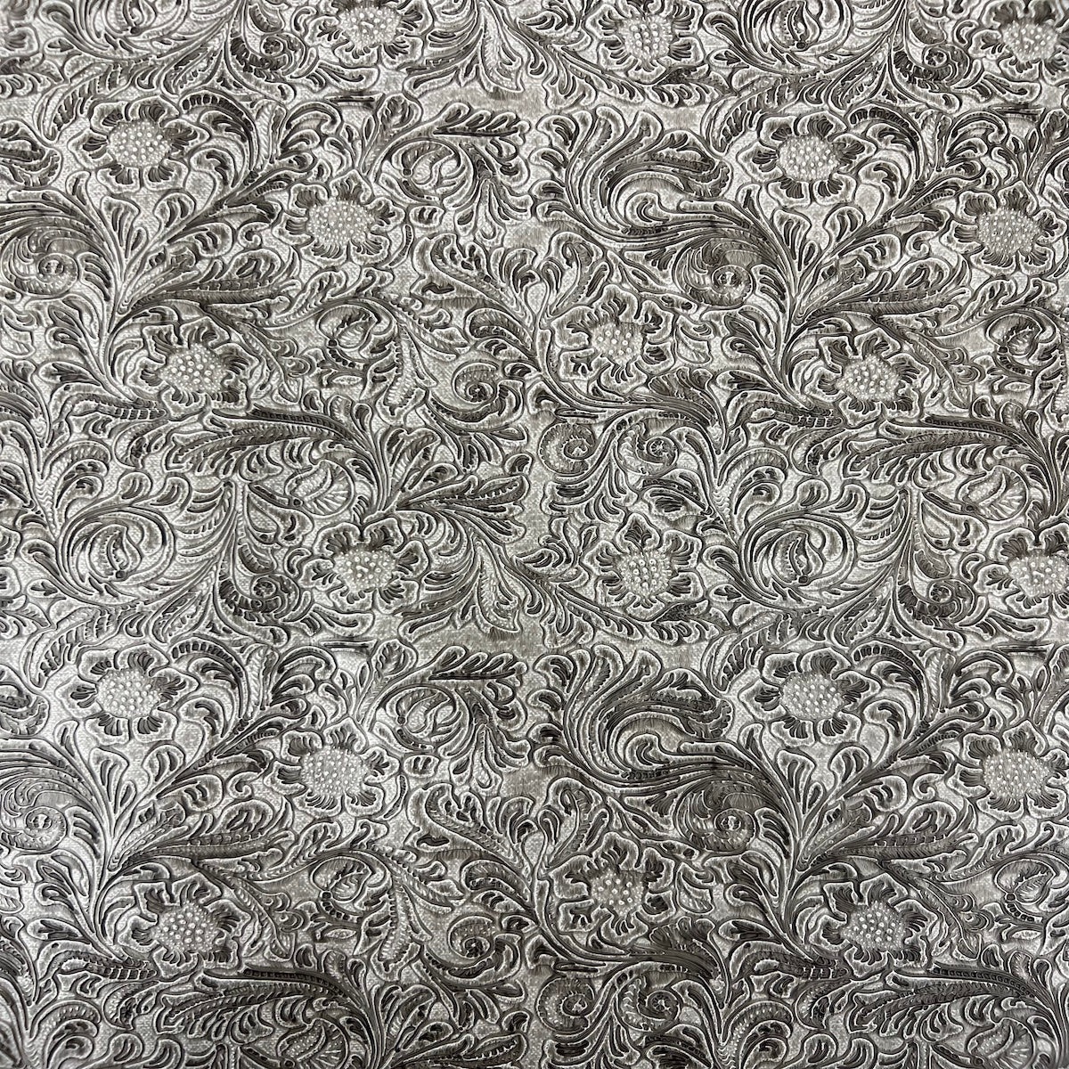 Western Floral - Cement Gray